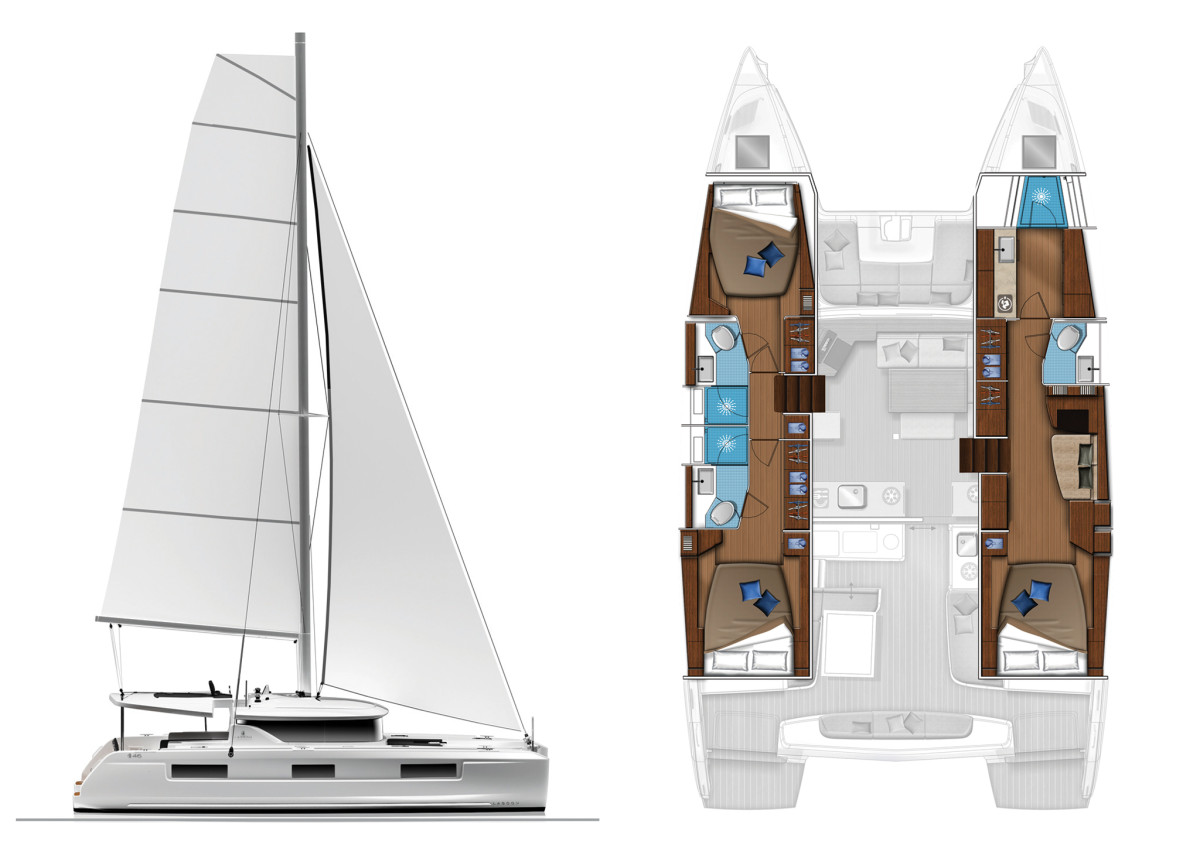 Layout e Planimetria Lagoon 46